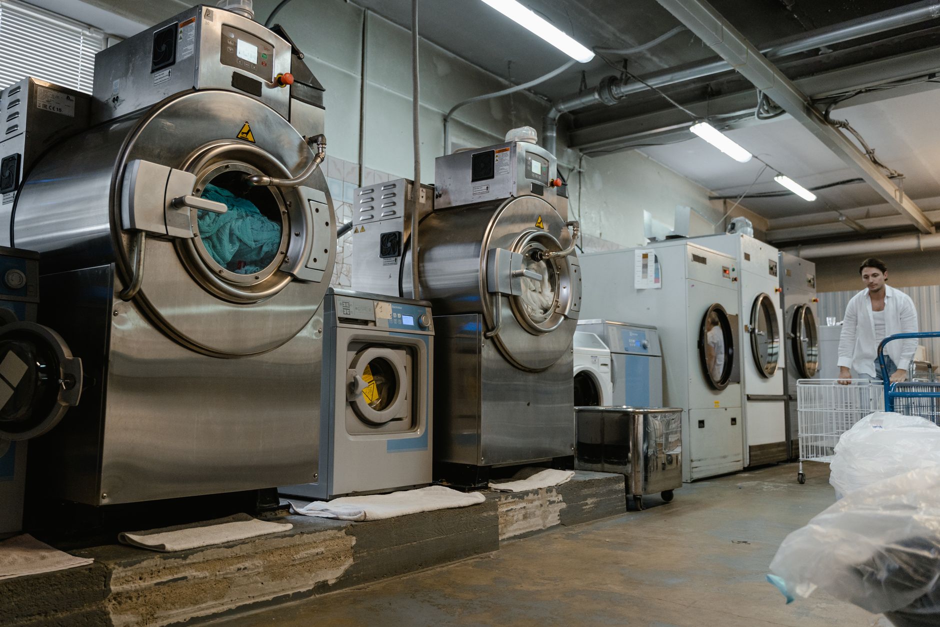 Blanchisserie industrielle à Bondy